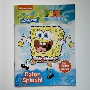 SPONGEBOB PAINT WITH WATER BOOK